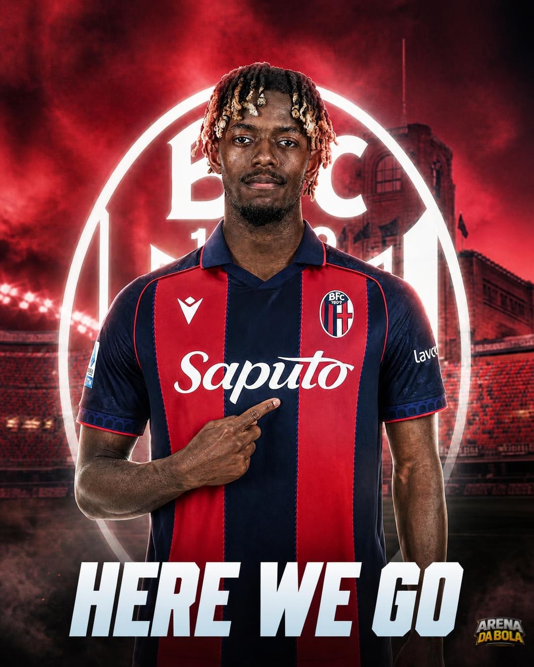 Samuel Mbangula acerta ida do Werder Bremen ao Bologna