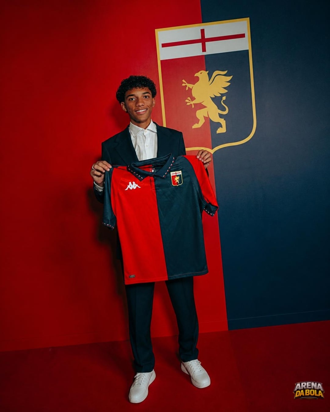Robinho Jr. é anunciado pelo Genoa em empréstimo junto ao Santos