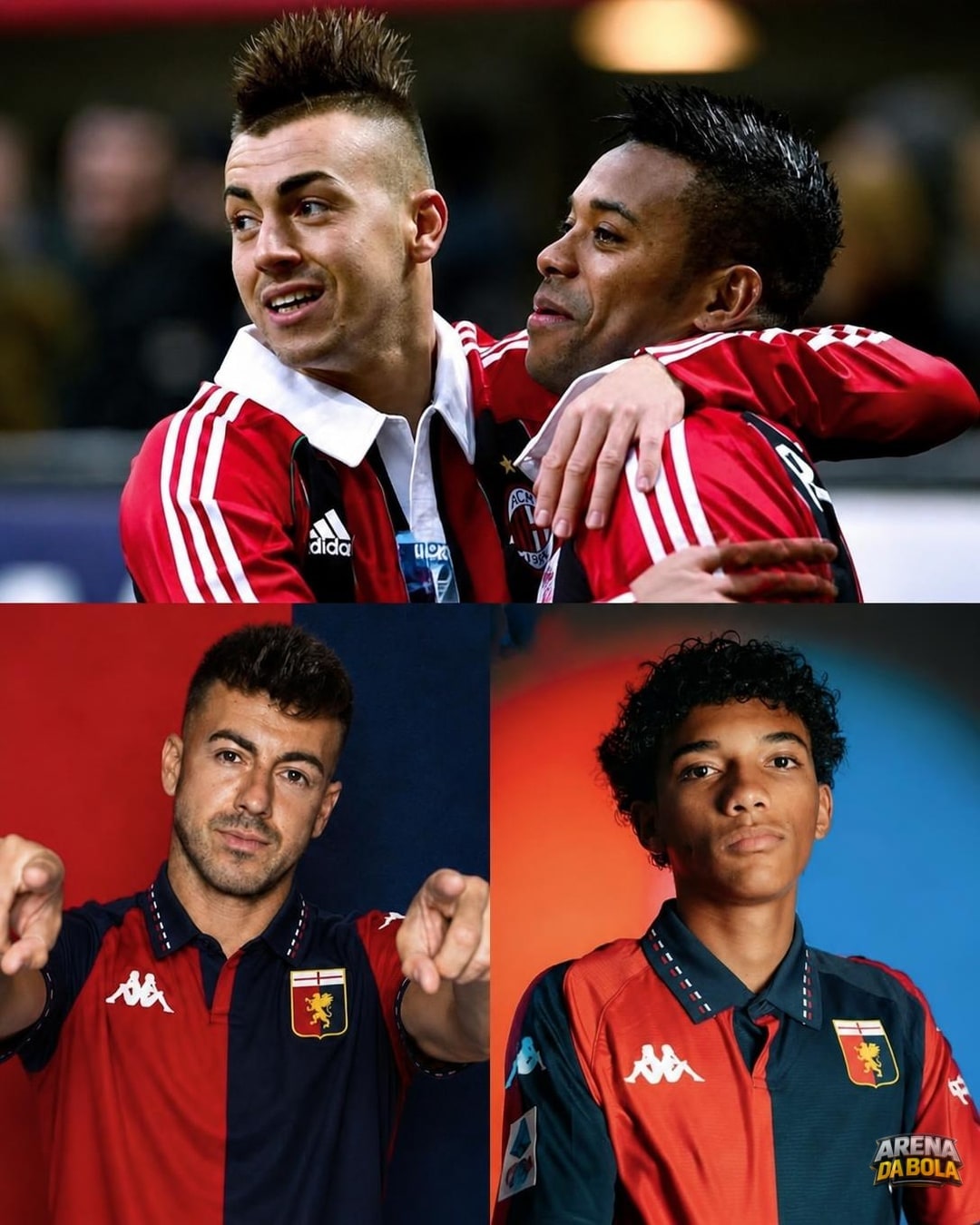 El Shaarawy será companheiro de Robinho Jr no Genoa após época no Milan