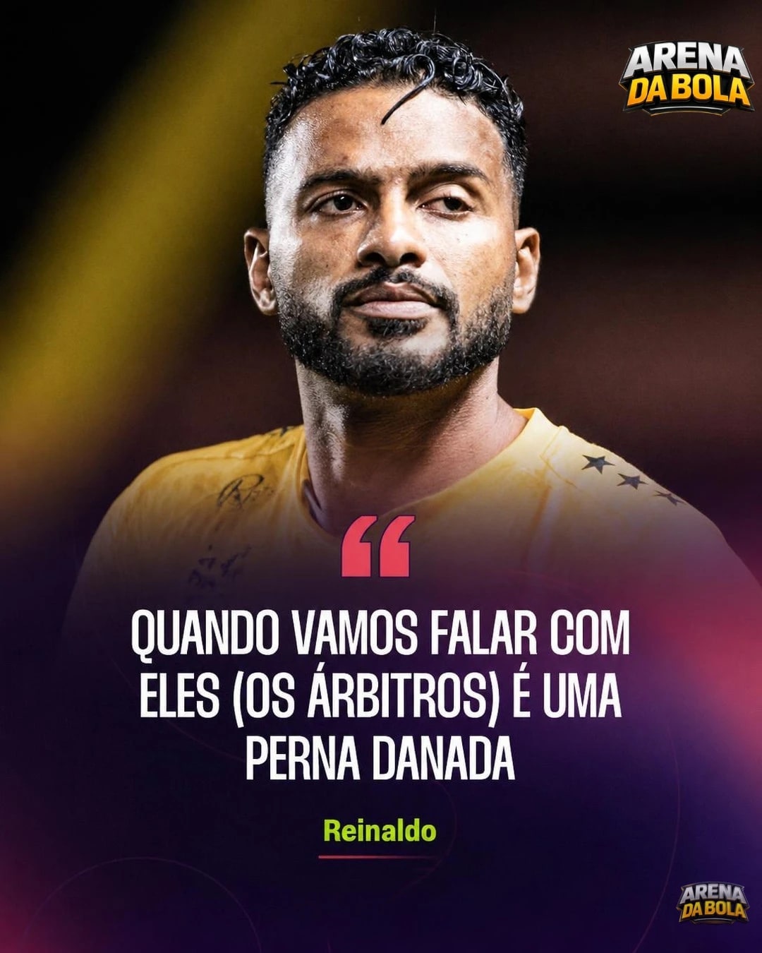 Após Coritiba x Mirassol, Reinaldo critica postura da arbitragem