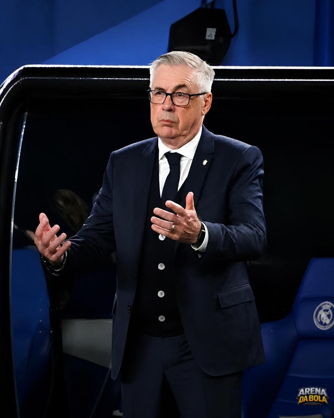 Botafogo e Palmeiras empatam pelo Brasileirão sob olhar de Ancelotti