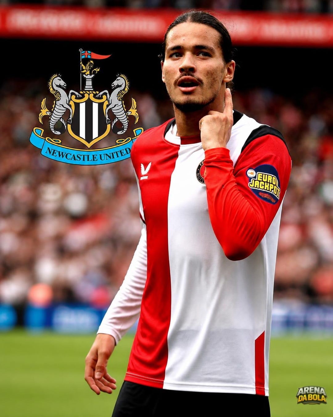 Alvo do Newcastle, Hadj Moussa é cobrado por postura no Feyenoord