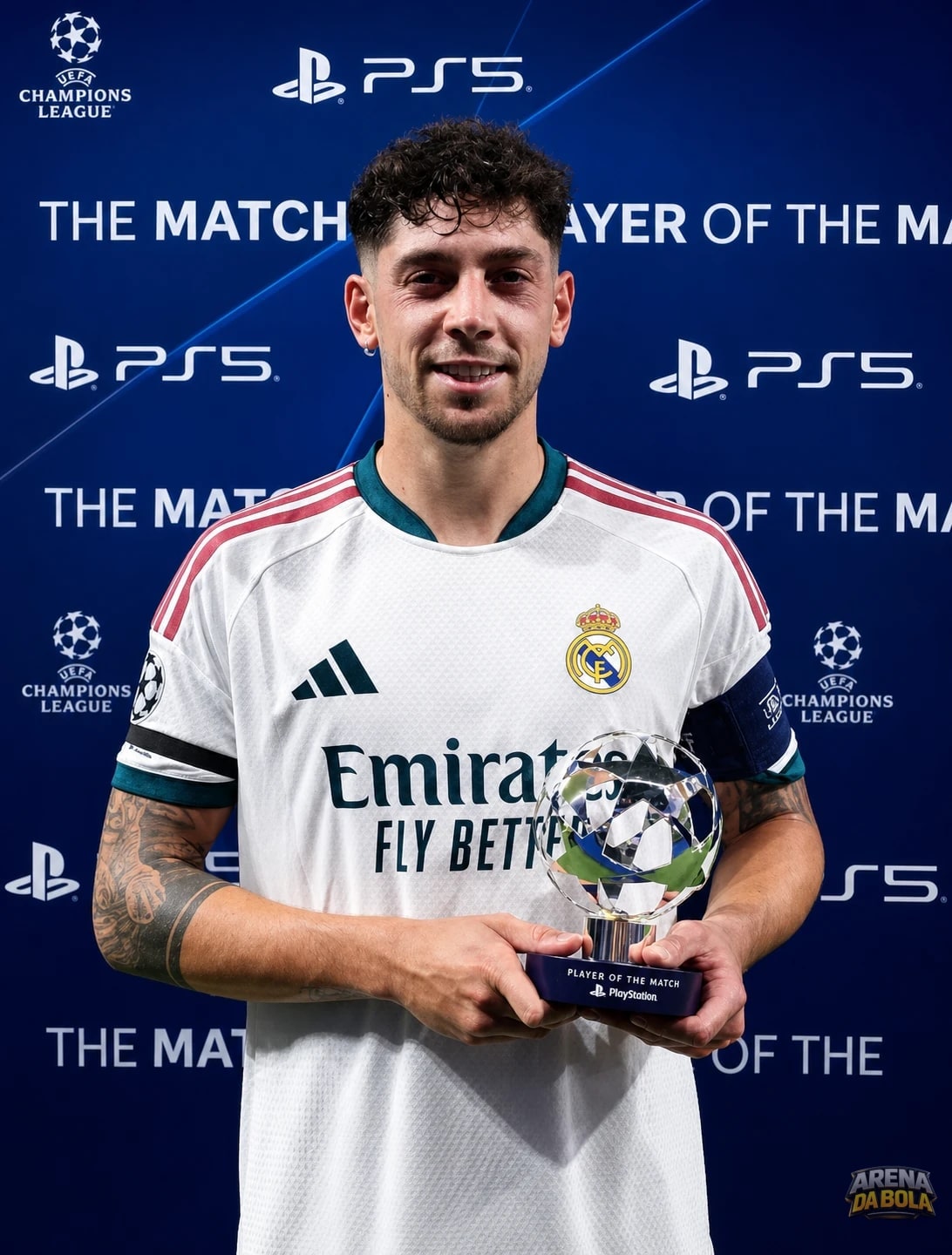 ⚪️ OFICIAL: FEDE VALVERDE, MELHOR EM CAMPO NO REAL MADRID X INTER