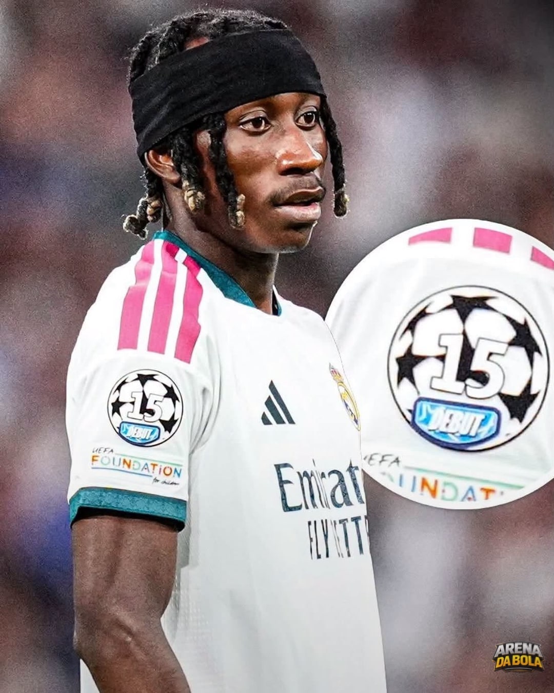 Yan Diomandé estreia patch que será transformado em card pela Topps