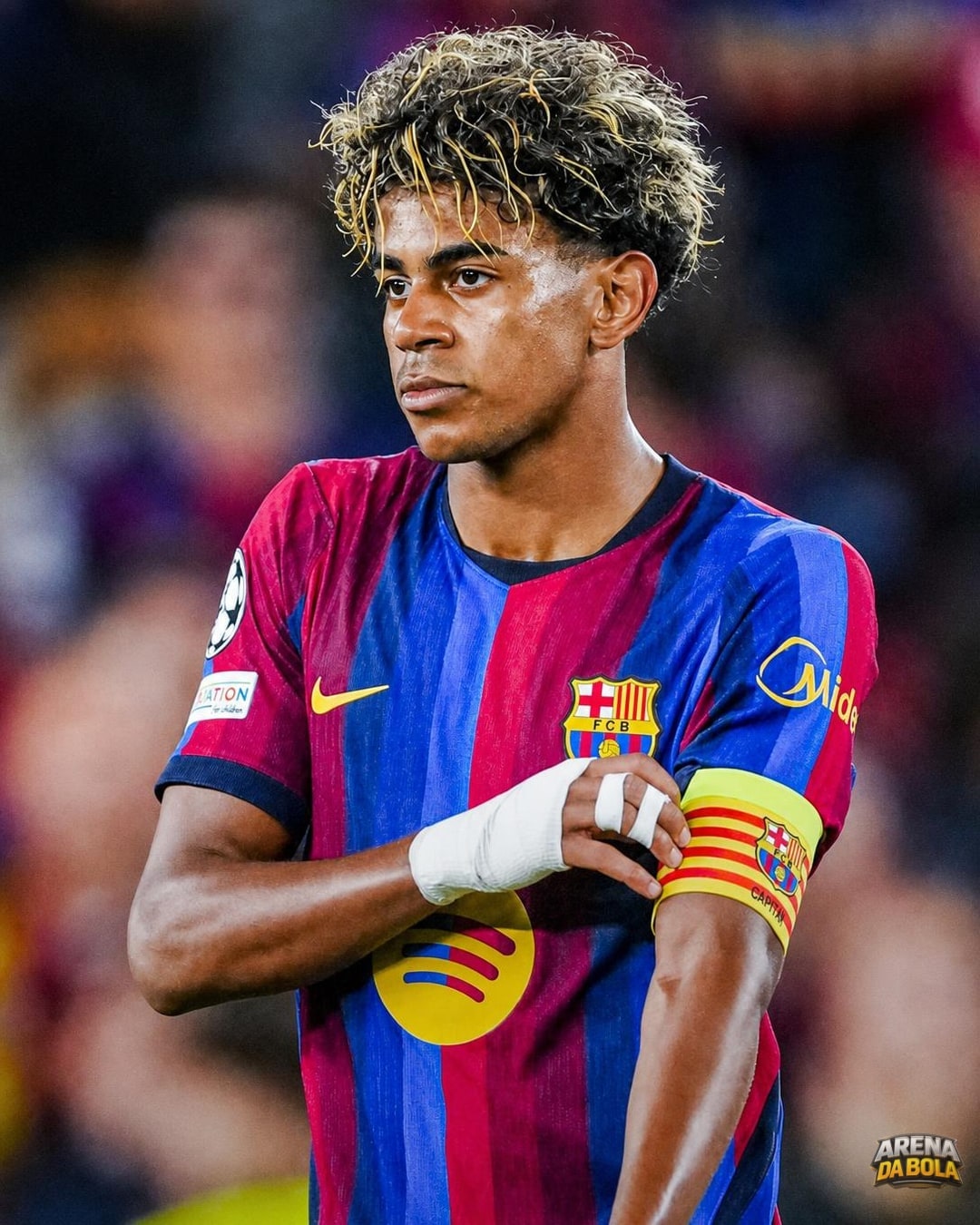 Yamal vira o capitão mais jovem da história do Barcelona