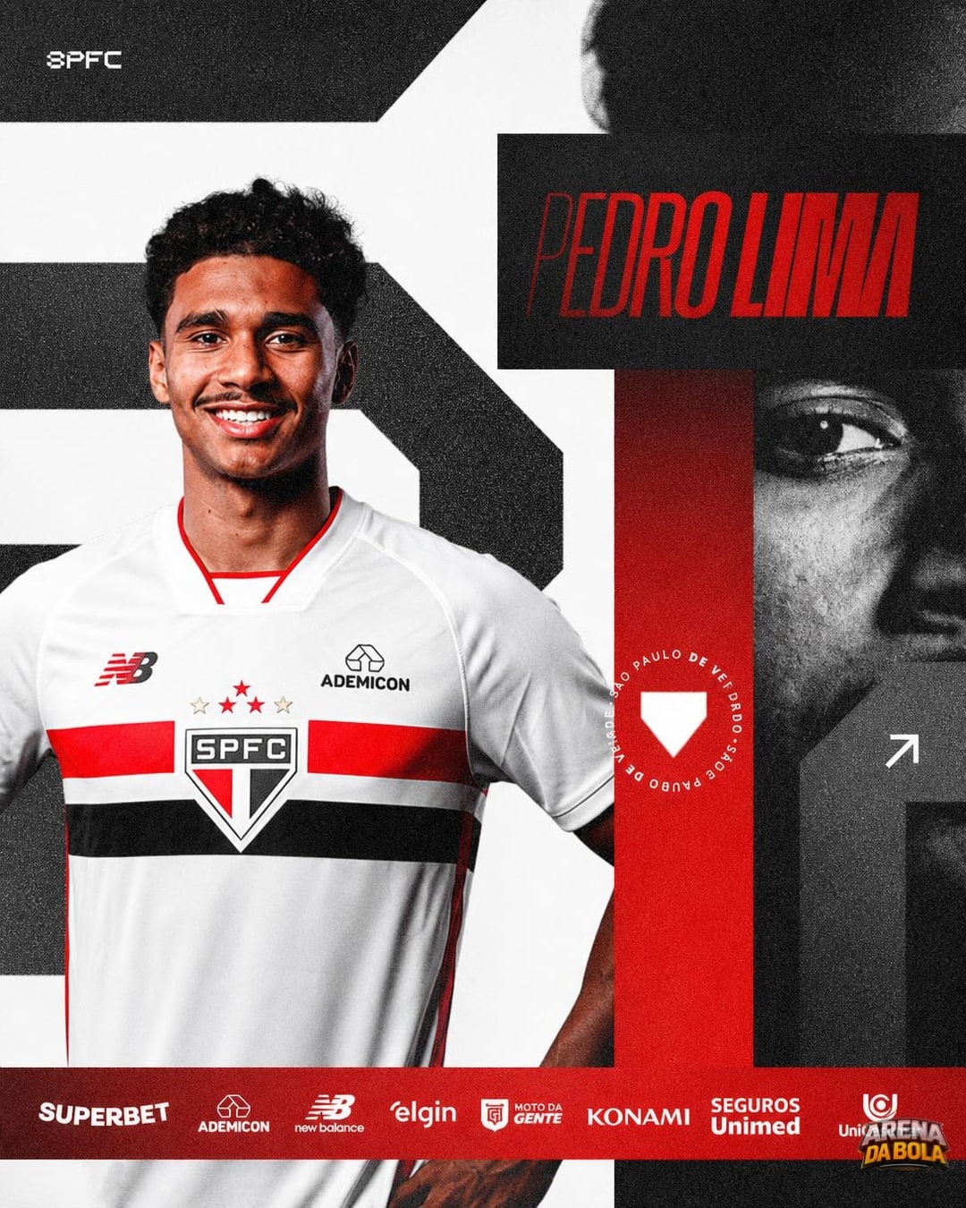 São Paulo contrata Pedro Lima por empréstimo até junho de 2027
