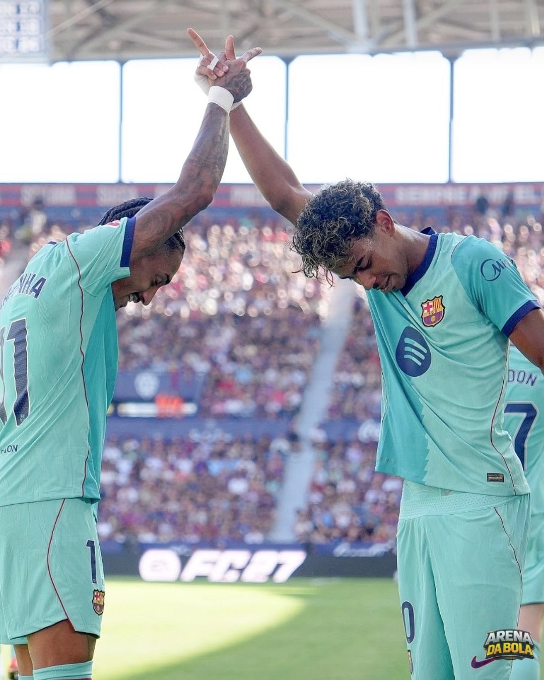 Lamine Yamal soma sete gols e duas assistências em quatro jogos