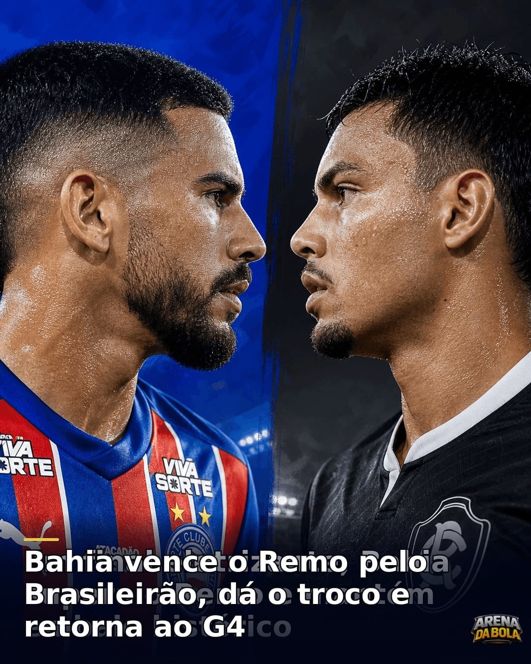 Bahia vence o Remo pelo Brasileirão, dá o troco e retorna ao G4