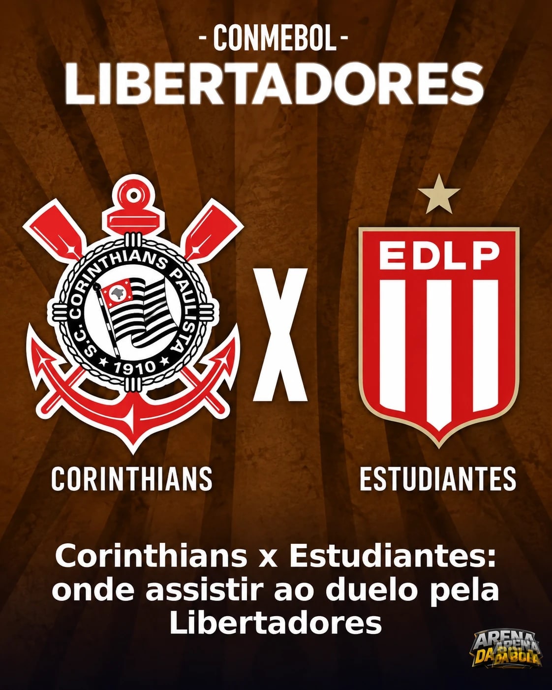Corinthians x Estudiantes: onde assistir ao duelo pela Libertadores