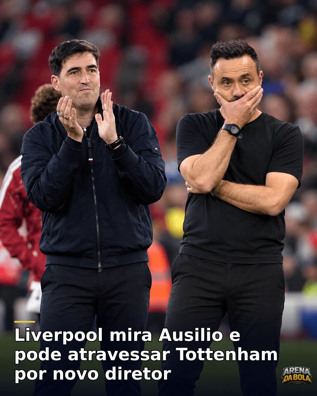 Liverpool mira Ausilio e pode atravessar Tottenham por novo diretor