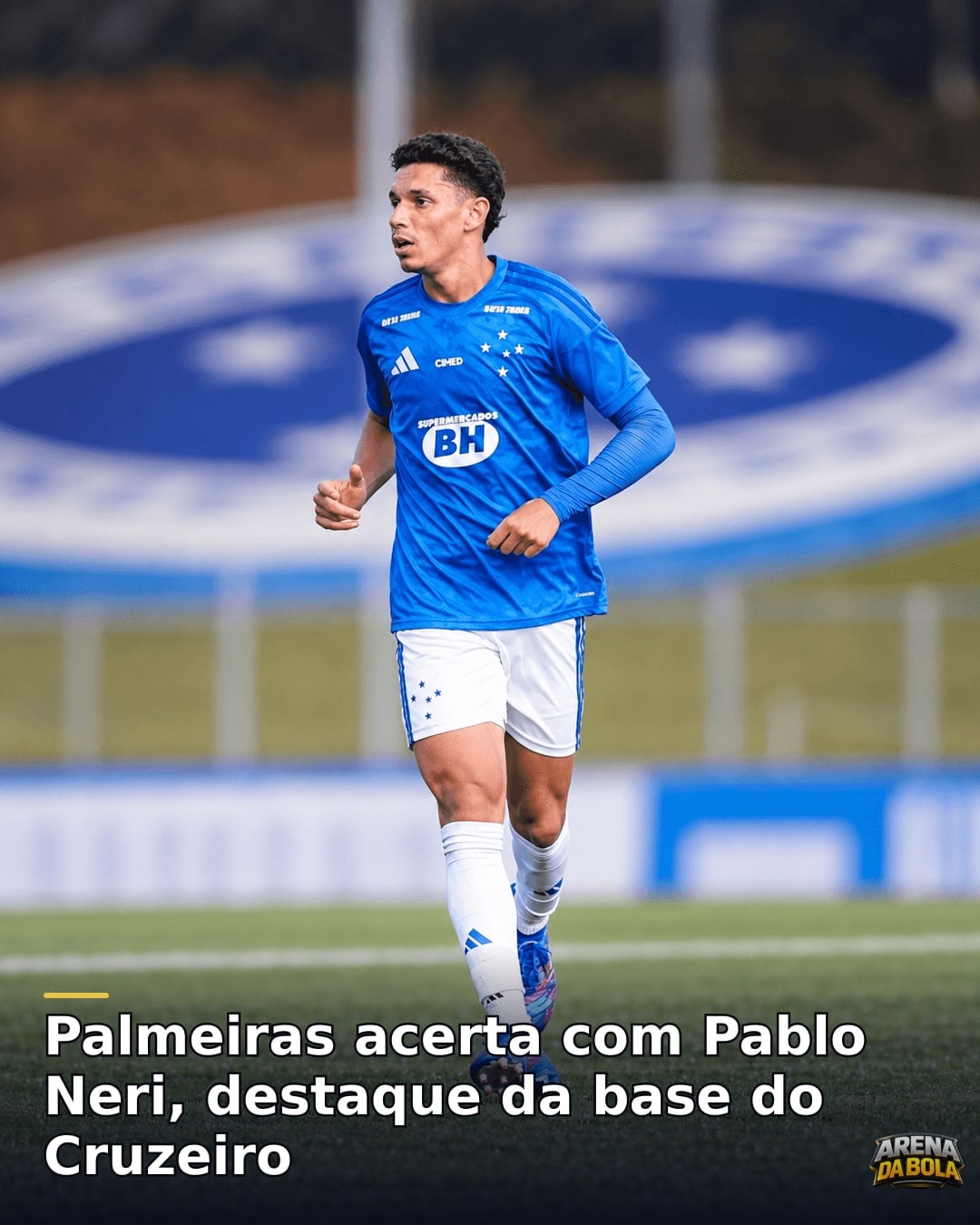 Palmeiras acerta com Pablo Neri, destaque da base do Cruzeiro