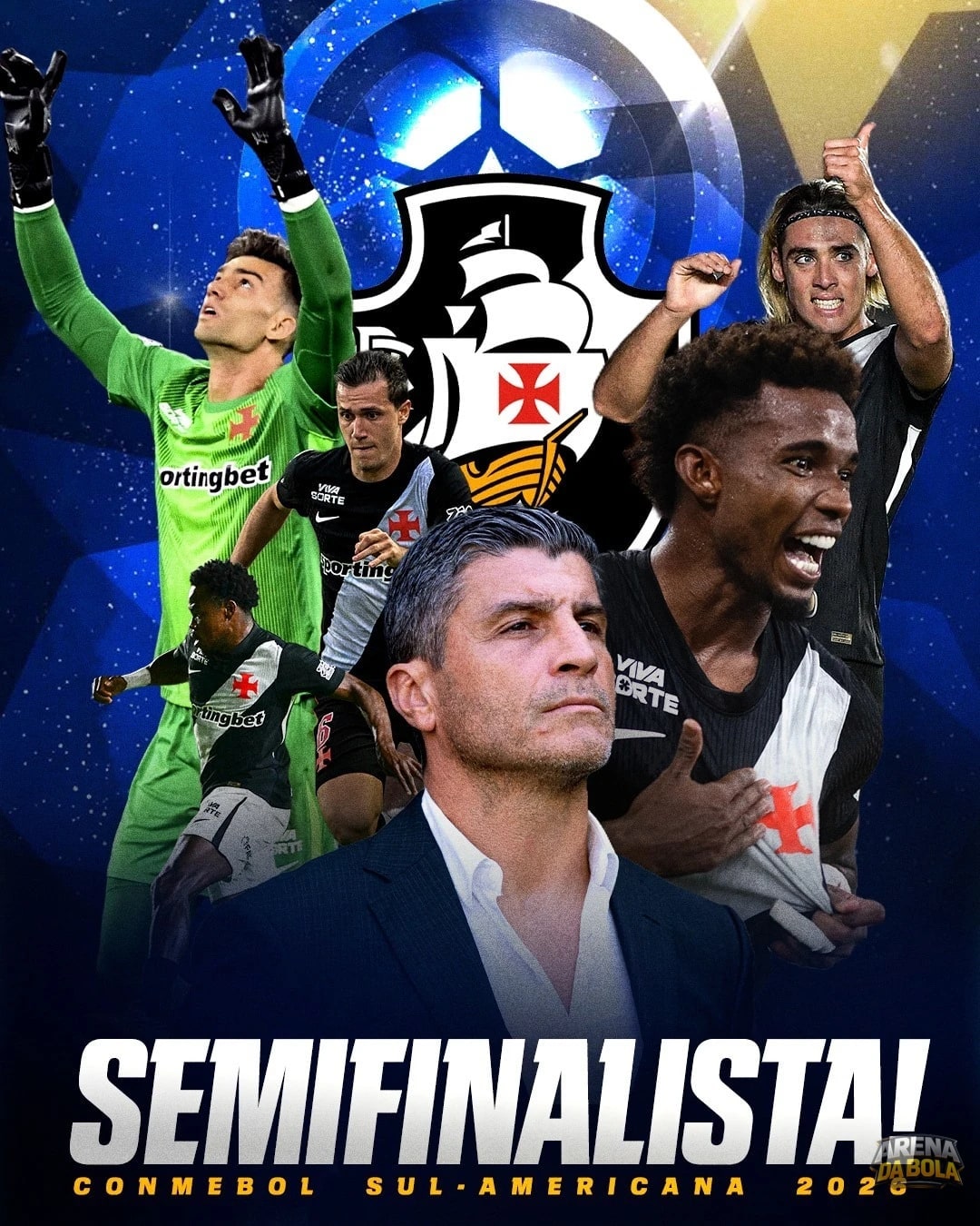 Vasco bate Independiente Santa Fe e vai à semifinal da Sul-Americana
