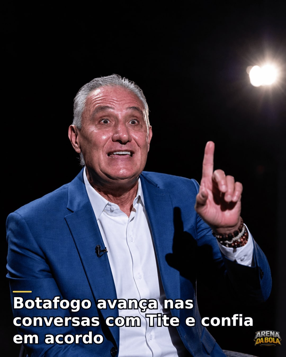 Botafogo avança nas conversas com Tite e confia em acordo