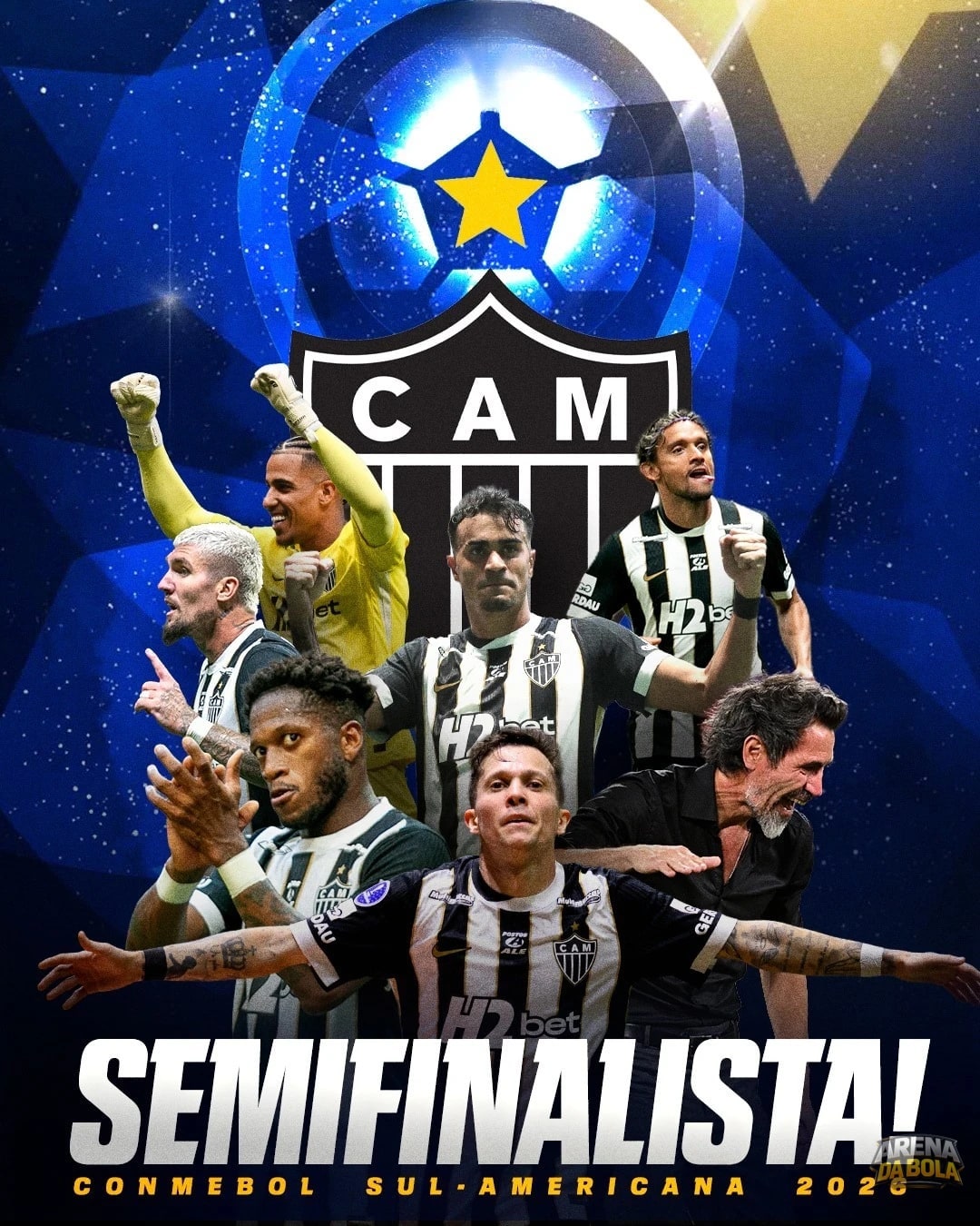 Santos é eliminado pelo Atlético-MG nos pênaltis e fica fora da semifinal da Sul-Americana
