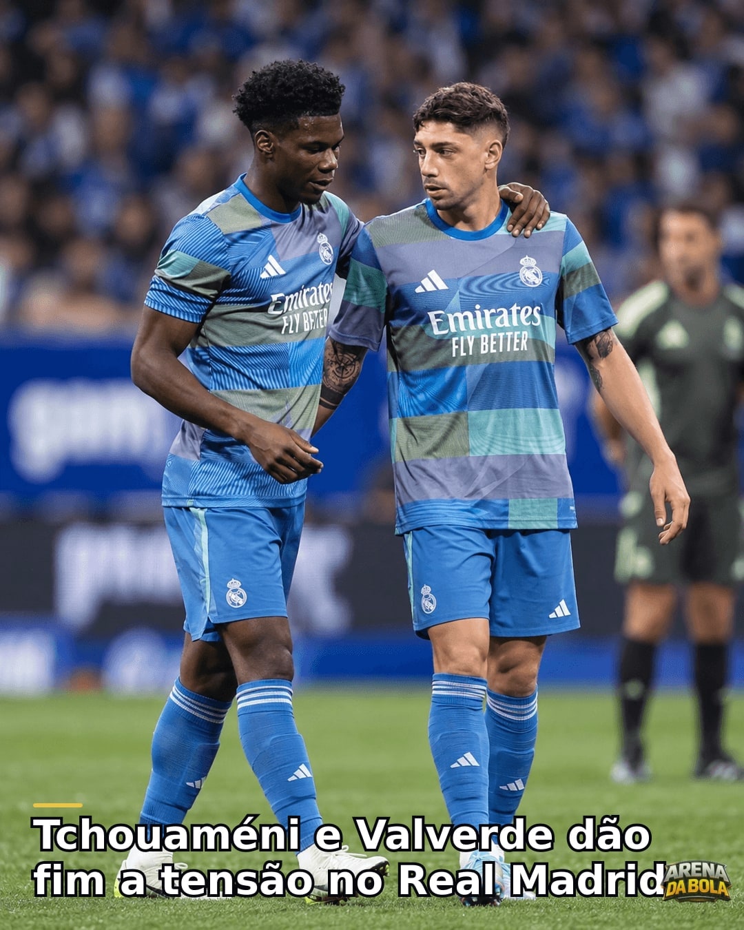 Tchouaméni e Valverde selam reaproximação após vitória do Real Madrid | Amistoso