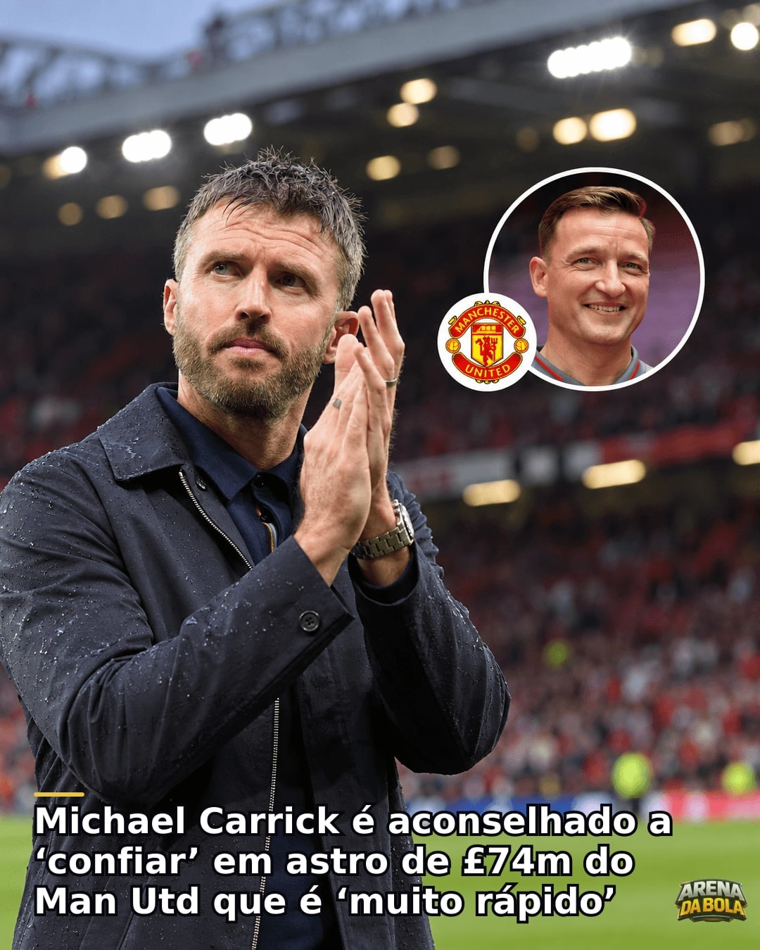 Vladimir Smicer pede que Carrick confie em Benjamin Sesko no Manchester United