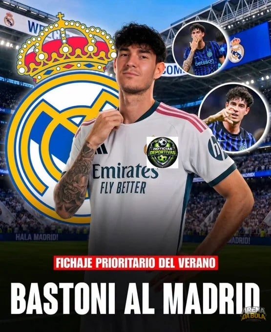 Real Madrid mira em Alessandro Bastoni para reforçar a zaga