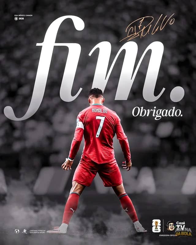 Cristiano Ronaldo pode estar se aposentando: última dança do craque