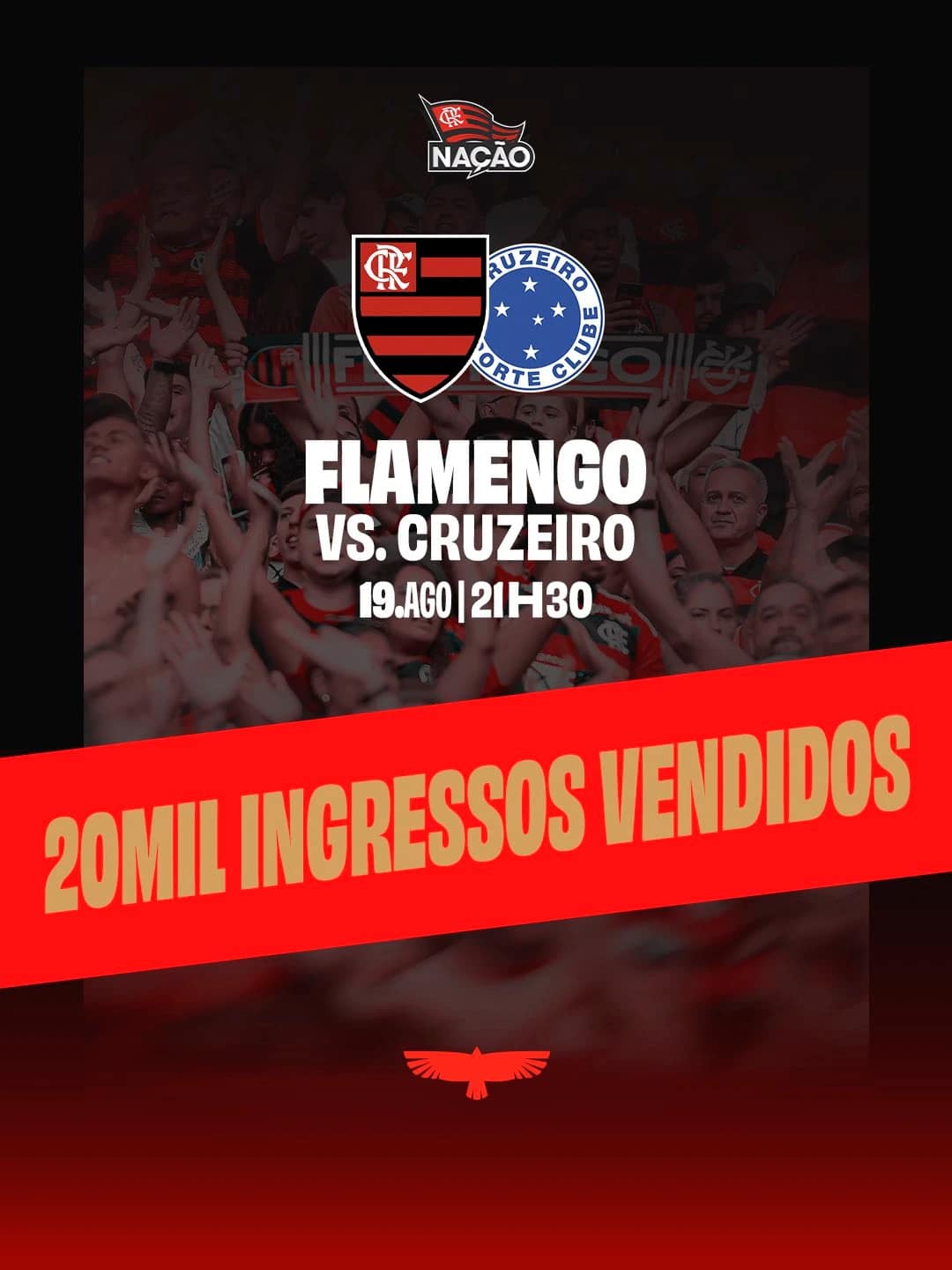 Ingressos para Flamengo x Cruzeiro pela Libertadores esgotam rapidamente e Maracanã promete casa cheia