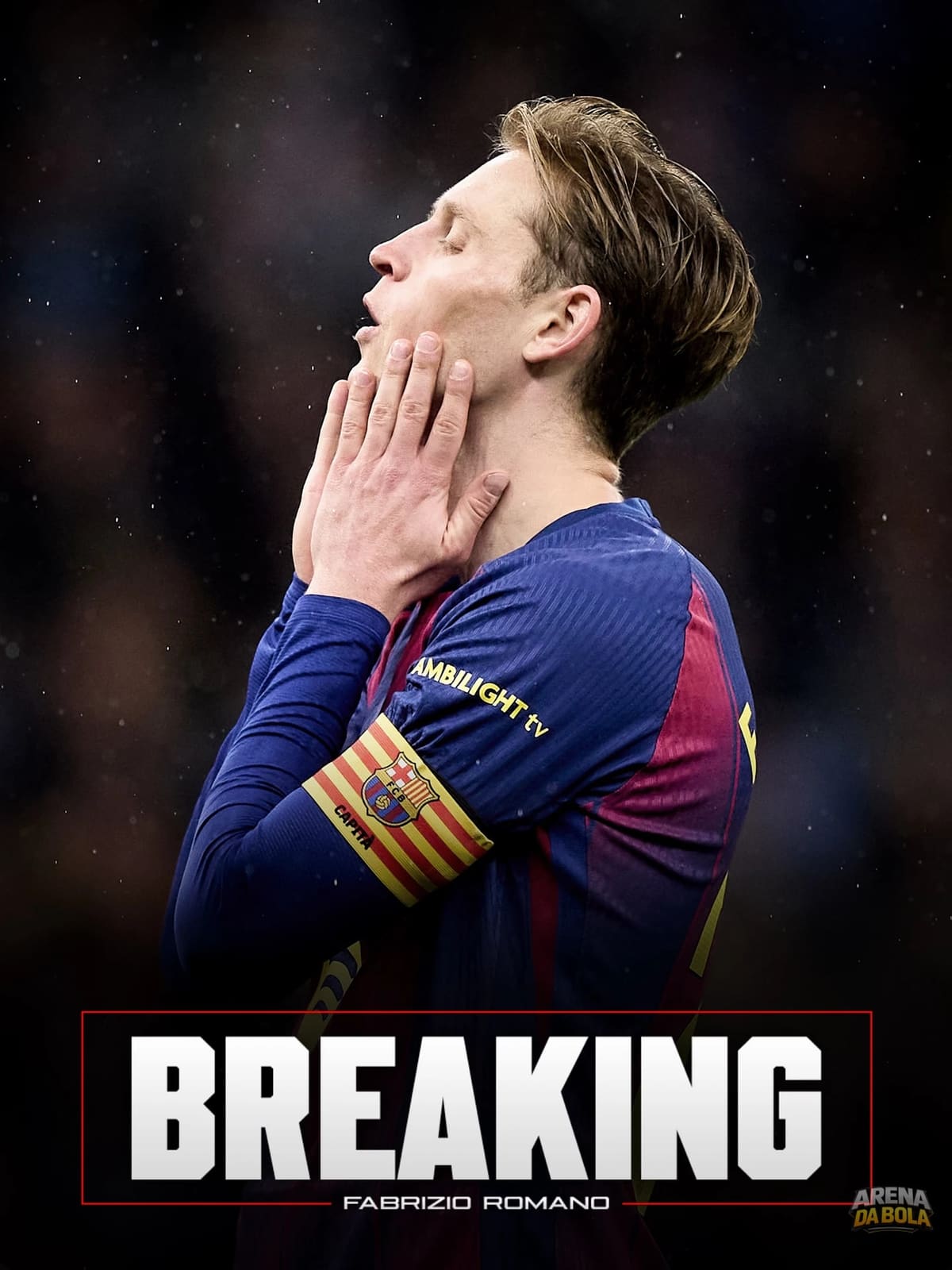 Frenkie de Jong sofre lesão no ligamento colateral medial do joelho direito, confirma Barcelona