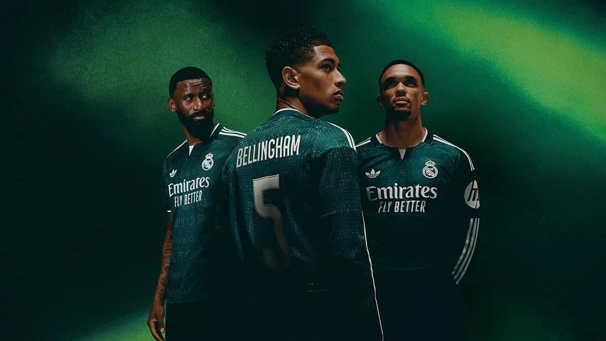 Real Madrid revela nova segunda camisa para a temporada 2026/27