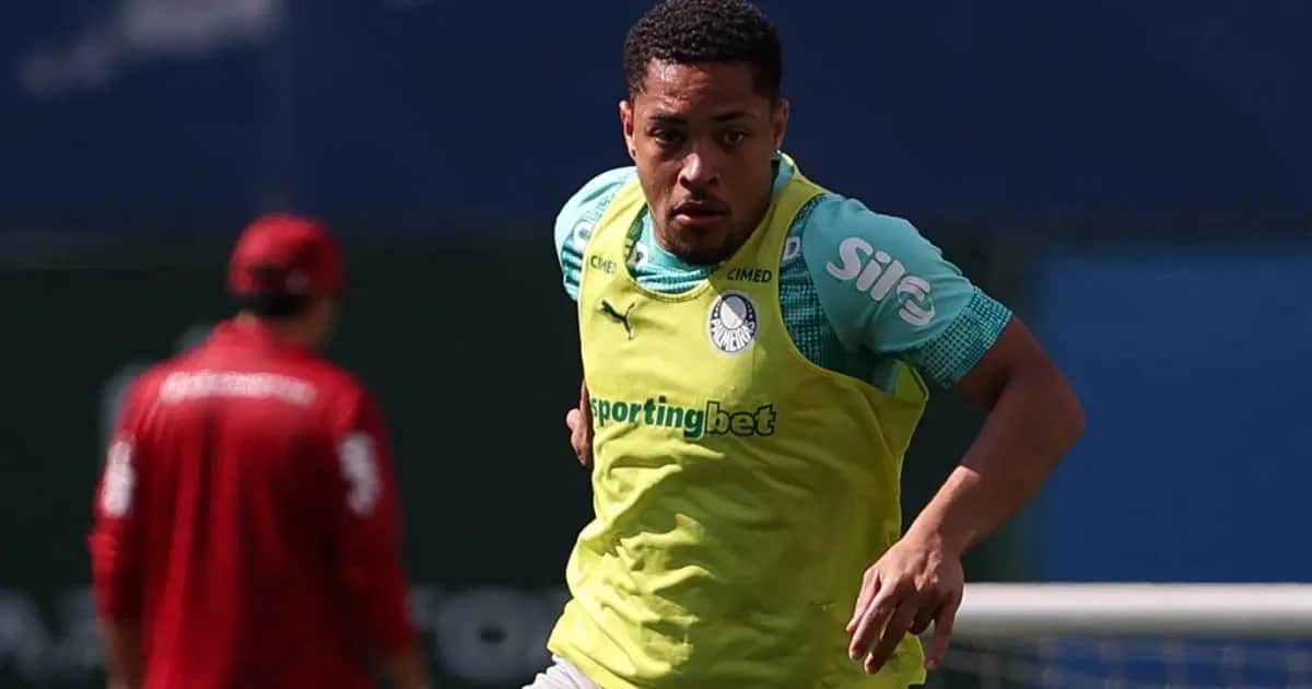 Palmeiras se prepara para duelo decisivo contra o Atlético-MG com retorno de Vitor Roque e Felipe Anderson