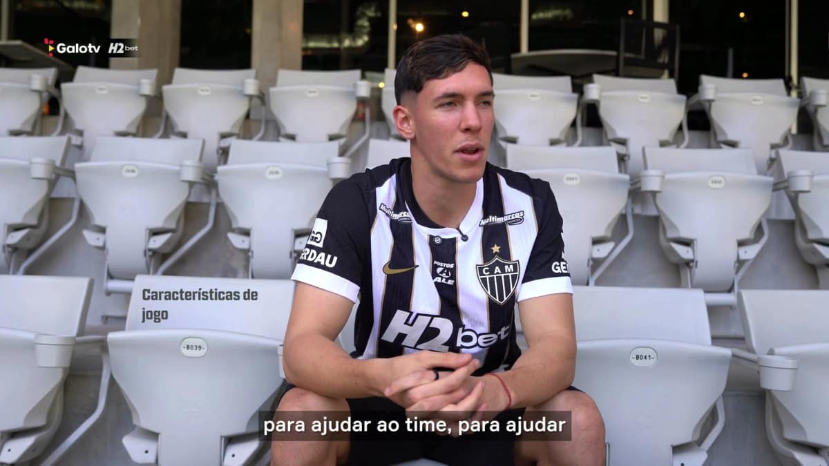 Thiago Borbas é anunciado como novo reforço do Atlético-MG: 'Darei minha vida em campo'