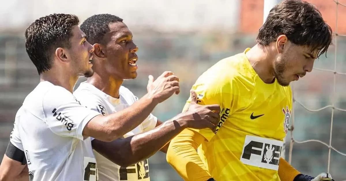 Goleiro Rafael Juwer, da base, se despede do Corinthians