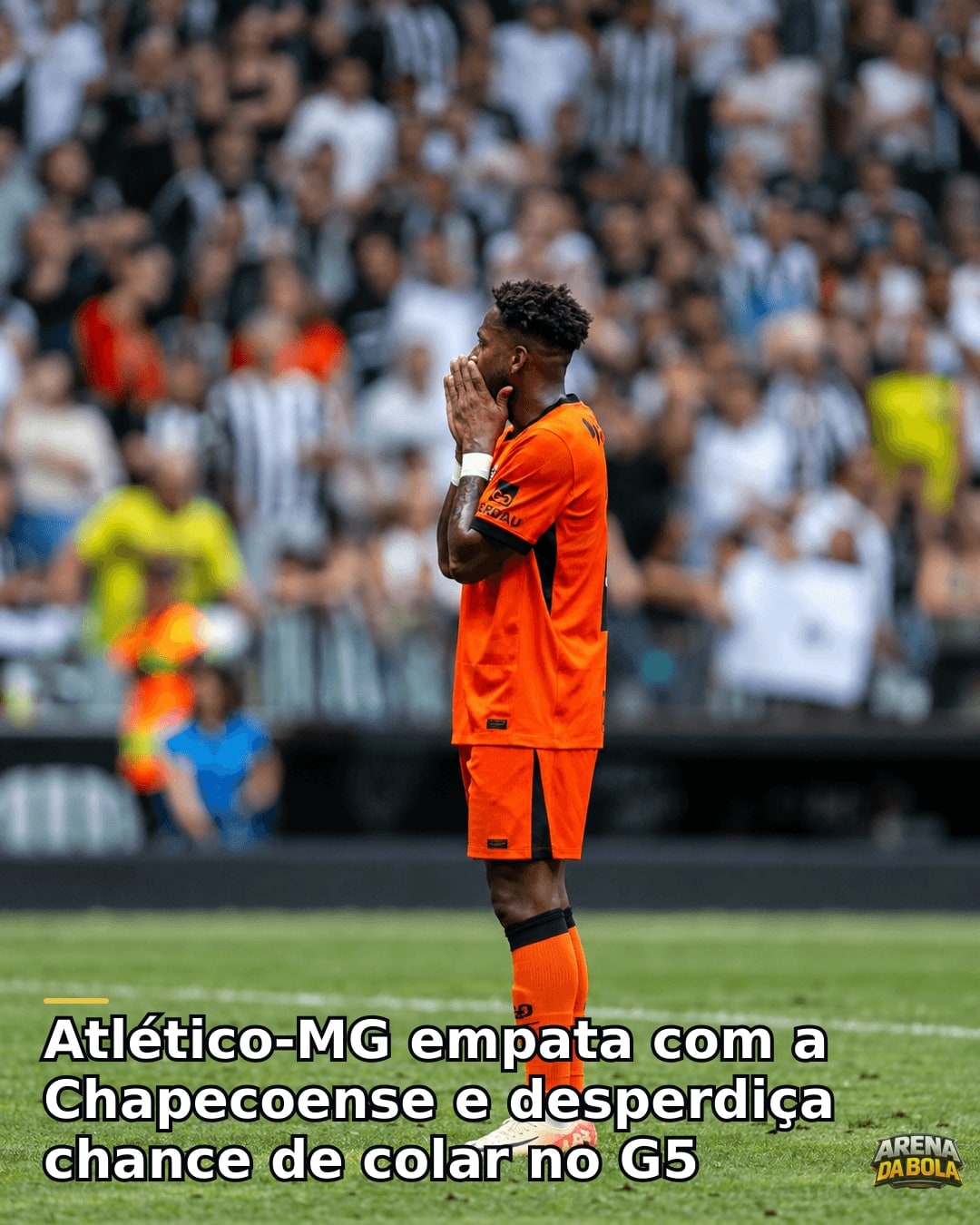 Atlético-MG empata com a Chapecoense e desperdiça chance de colar no G5