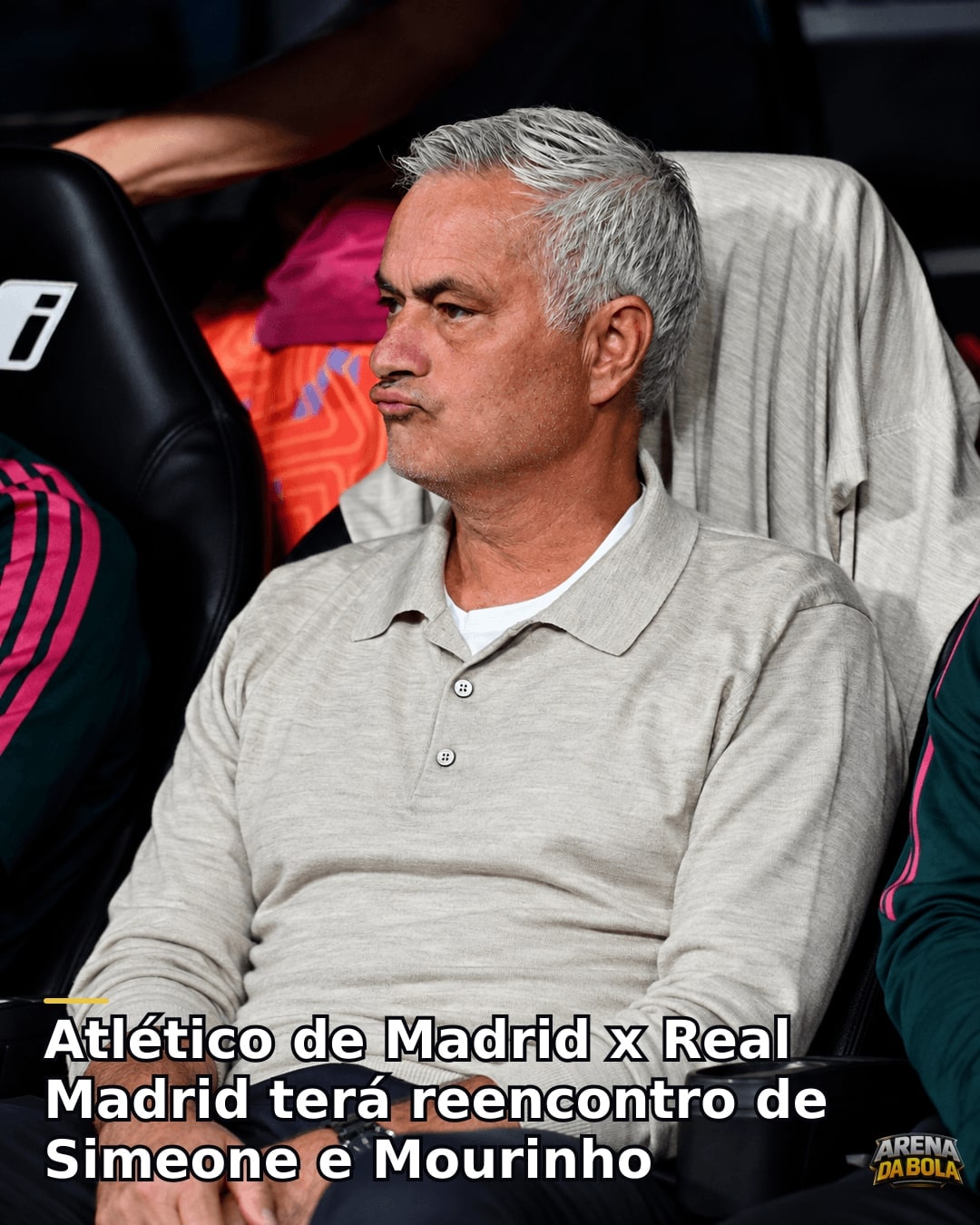 Atlético de Madrid x Real Madrid terá reencontro de Simeone e Mourinho