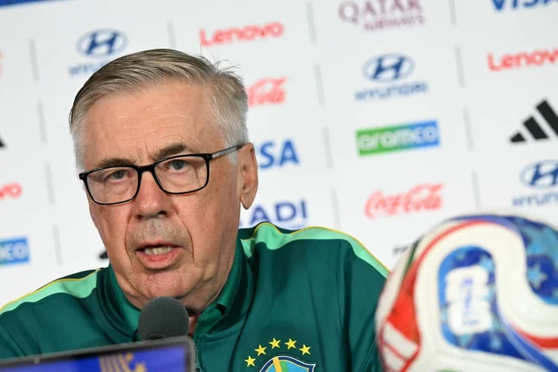 Ancelotti elogia reação do Brasil após virada contra o Japão e valoriza classificação