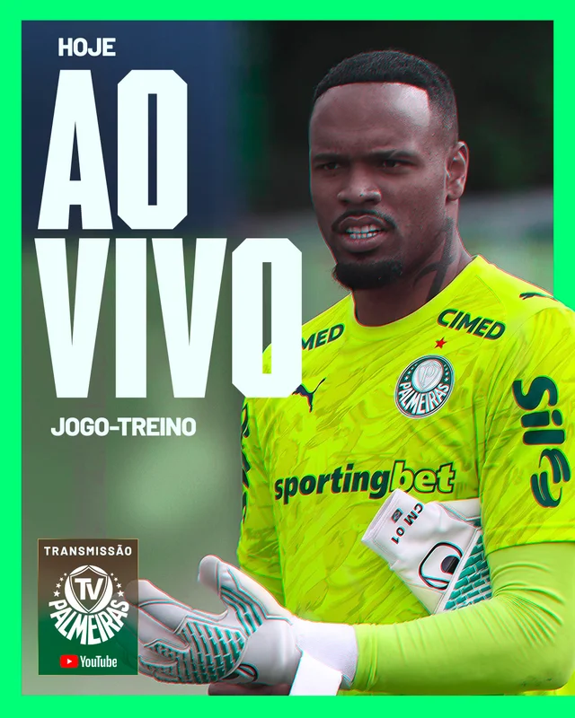 Palmeiras faz jogo-treino contra o Mauaense com transmissão ao vivo